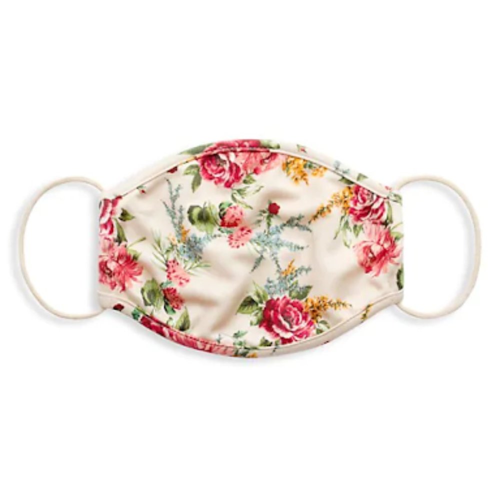 Alice + Olivia Floral Face Mask